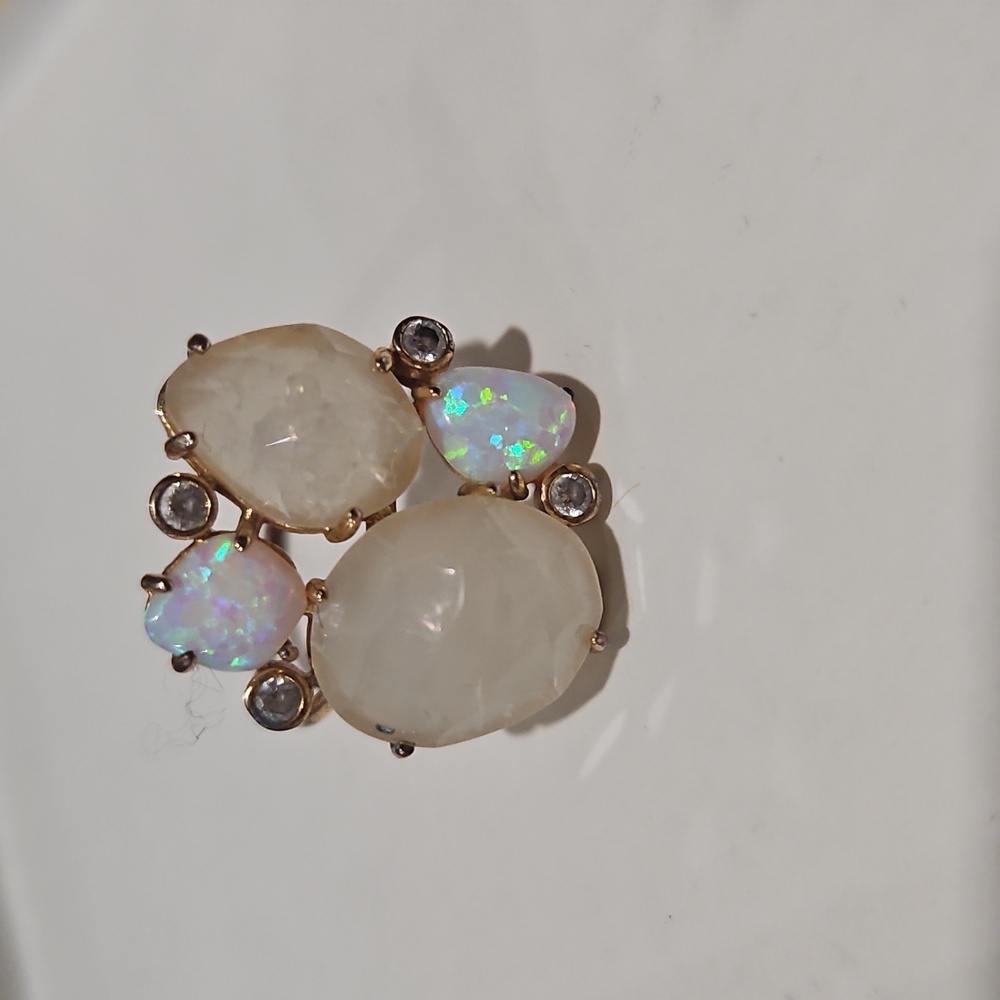Anthropologie Cluster Ring